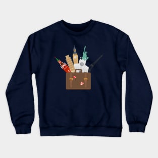 Travel Tourism Concept Crewneck Sweatshirt